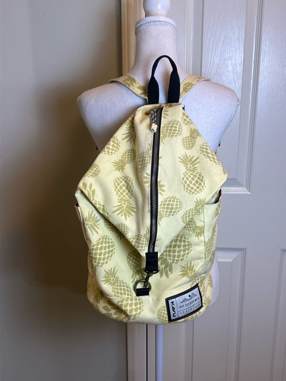 KAVU Free Range Model Pineapple Print Backpack
